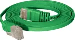 TECLINE High Quality Flat U/UTP Cat 6 tinklo kabelis, žalias, 7,5 m 77807G