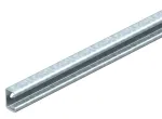 OBO Bettermann MS serijos C profilio montavimo profilis 40x22 mm, cinkuotas plienas, 4920 mm ilgio, su skylėmis 6007244