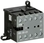 ABB B6-30-01 Mini kontaktoriuss 220-240V AC 3NO+1NC 6A GJL1211001R8010