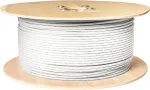 S CONN MAXIMUM CONNECTIVITY SAT koaksialinis kabelis 0,9/4,6 trigubai ekranuotas CCS 100 dB 500 m baltas 15-39005006