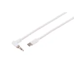 S CONN MAXIMUM CONNECTIVITY USB-C garso kabelis, 3,5 mm kampuotas ki&scaron;tukas, TRS, baltas, 1,2 m (14-06126)