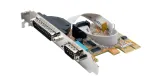 EXSYS EX-44083 PCIe 2 prievadų RS-232 nuosekliosios sąsajos plok&scaron;tė, ASIX AX99100, DB9, žemo profilio