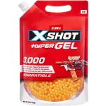 Zuru XSHOT Hyper gel rutuliukų papildymo pakuotė 36810-EN71 &ndash; 3000 vnt. biologi&scaron;kai skaidžių &scaron;ovinių