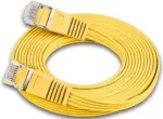 Wirewin Triotronik Cat6 U/FTP plonas Ethernet tinklo kabelis, 3m, geltonas PKW-STP-SLIM-KAT6 3.0 GE