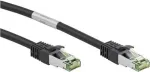 Wentronic Goobay CAT 8.1 tinklo kabelis, S/FTP (PiMF), juodas, 20 m, LSZH, varis AWG 24, 66728