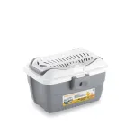 STEFANPLAST Transportavimo narvas Mini Gulliver 40x30x24cm Baltas/Pilkas