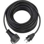 Brennenstuhl H05RR-F 3G1,5 - Prailginimo laidas su ki&scaron;tuku ir lizdu - CEE 7/7 (SCHUKO) (M) - CEE 7/4 (SCHUKO)/CEE 7/7 (SCHUKO) (W) - 25,0 m - Juoda (1161470)