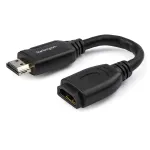 StarTech.com 15 cm HDMI prievado apsaugos ilginimo laidas - 4K 60Hz HDMI 2.0 su Ethernet - HDMI vyri&scaron;kas į moteri&scaron;ką adapteris