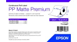 Epson PP Matte Label Premium, i&scaron;tisinė ritė, 76mm x 29m, balta, lipni etiketė spausdintuvui, i&scaron;tisinė etiketė, ritė, ra&scaron;alinis, akrilas