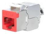 Tinklo lizdas Intellinet 791311 Keystone modulis plok&scaron;čias raudonas RJ-45