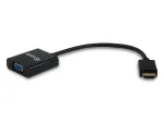 Equip HDMI į HD15 VGA adapteris, HDMI A tipas (standartinis), VGA (D-Sub), Ki&scaron;tukas, Lizdas, Tiesus, Tiesus