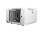 Lanberg sieninis montažinis 19 colių 6U 600x600 mm spintos korpusas pilkas (stiklinės durys)