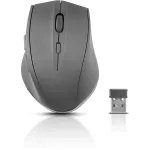 SPEEDLINK CALADO Silent SL-6343-RRBK - Maus - F&uuml;r Rechtsh&auml;nder - optisch - 5 Tasten - kabellos - 2.4 GHz - kabelloser Empf&auml;nger (USB)