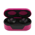 Guess GUTWST31EM TWS ausinės, Bluetooth 5.0, 5 val., su įkrovimo dėklu, purpurinės