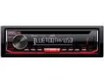 JVC KD-T702BT CD imtuvas su Bluetooth, 1-DIN, 200 W, juodas
