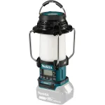 Maitinamas radijo imtuvas Makita DMR056, ne&scaron;iojamas, analoginis ir skaitmeninis, juoda/mėlyna