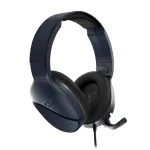 Ausinės Turtle Beach Recon 200 Gen 2, laidinės, žaidimams, juodos, tamsiai mėlynos