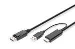HDMI adapterio laidas Digitus AK-330111-020-S