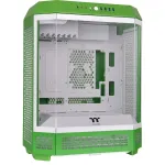 Thermaltake The Tower 600 vidutinis bok&scaron;tas ATX korpusas su stiklinėmis panelėmis (Žalia/Balta)