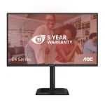 AOC 27E4U monitorius 68,6 cm (27 colių) 1920 x 1080 pikselių Full HD LED juodas