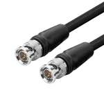 Koaksialinis kabelis Microconnect BNC-HDSDI-2M BNC RG-6 2m Juodas