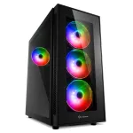 Sharkoon TG5 Pro RGB Midi Tower Juodas