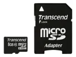 Transcend Premium - &bdquo;Flash&ldquo; atminties kortelė (microSDHC su SD adapteriu)