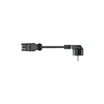 Laidas Bachmann H05VV-F 3G 1,5 mm&sup2; 1,5 m Juodas CEE7/4 GST18/3