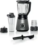 Stalo blenderis Bosch Serie 4 MMB6177S 1,5 L 1200 W juodas, sidabrinis