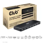 CLUB3D Thunderbolt&trade; 4 sertifikuota 12-in-1 dokų stotelė