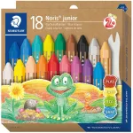Pie&scaron;tukinė kreidelė Staedtler 224 C18, 18 spalvų