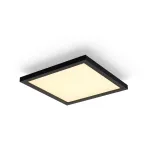 Philips Hue White Ambiance Aurelle Square Panel Bluetooth juodas protingas lubinis &scaron;viestuvas