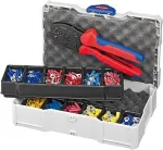 Įrankių rinkinys kabelių užspaudimui Knipex 97 90 21