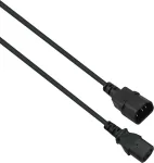 Maitinimo laidas Helos 262661 juodas 3 m IEC C13 &ndash; IEC C14