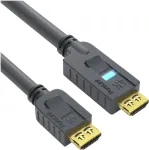 PureLink OneAV PI2010-250 HDMI kabelis su Ethernet, HDMI ki&scaron;tukas &ndash; HDMI ki&scaron;tukas, 25 m, triguba izoliacija, juoda