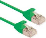 ROLINE Green tinklo kabelis RJ-45 (M) į RJ-45 (M) 5 m U/FTP CAT 6a halogenų neturintis, liejamas, su apsauga nuo užkliuvimo, žalias (21.44.3337)