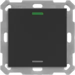 MDT BE-TAL55T106.01 KNX mygtukas &Scaron;viesa 55 1f RGBW temperatūros jutiklis juodas matinis Neutral 1
