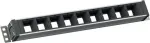 Bachmann 903.003 19 colių individualizuotų modulių panelis, 1,5U, eloksuotas aliuminis