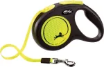 FLEXI New Neon M &ndash; atitraukiamas pavadėlis &ndash; 5 m