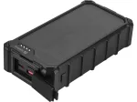 Sandberg Solar Powerbank CampLED 20000, 20000 mAh, programuojamas maitinimo &scaron;altinis (PPS), 3.7 V, 15 W, juoda