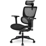 Biuro kėdė Sharkoon OfficePal C40 juoda, ergonomi&scaron;kas dizainas, reguliuojamas auk&scaron;tis