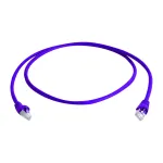 Tinklo kabelis Teleg&auml;rtner CAT6a 5m alyvinis S/FTP