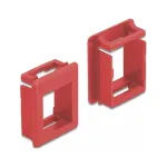 Montavimo komplektas DELOCK 86762, raudonas plastikas, modelis 86762