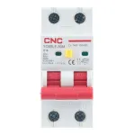 Liekamosios srovės automatinis jungiklis CNC NV821877 2-polių 16A 30mA