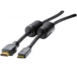 Hypertec 128269-HY HDMI laidas 1,5 m HDMI A tipo (standartinis) &ndash; HDMI C tipo (mini), juodas