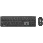 Logitech Signature Slim MK950 Business Graphite belaidis klaviatūros ir pelės rinkinys