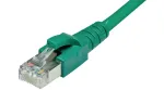 Ekranuotas CAT6A tinklo kabelis ShiverPeaks 75715-G S/FTP PIMF, žalias