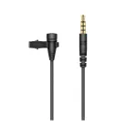 Lavininis mikrofonas Sennheiser XS LAV MOBILE, segtukinis, kondensatorinis, įvairiakryptis, 2 m kabelis, 3,5 mm, 50&ndash;18000 Hz, 19 g, juodas