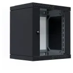 EFB Elektronik 19 Wandgeh&auml;use X-Rack mit Glast&uuml;r 400-600mm schw. - Wandgeh&auml;use (WGX-1206TS.G1)