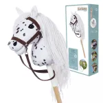 Arklys ant lazdelės HOPPIHORSE Hobby Horse A4 Leopard